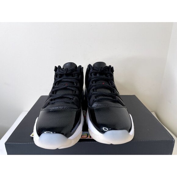 Jordan 11 Retro Low 72-10 Black Gym Red GS Youth Sizes 528896 001 - Picture 2 of 6